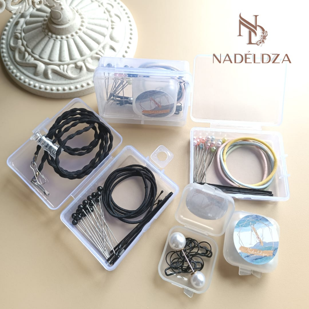 Jual Nadeldza Compact Hijab Kit Paket Aksesoris Hijab Paket Hijab