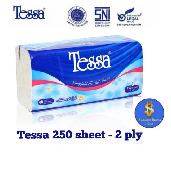 Jual Tissue Tessa Interfold Facial Tissue Sheets Ply Shopee