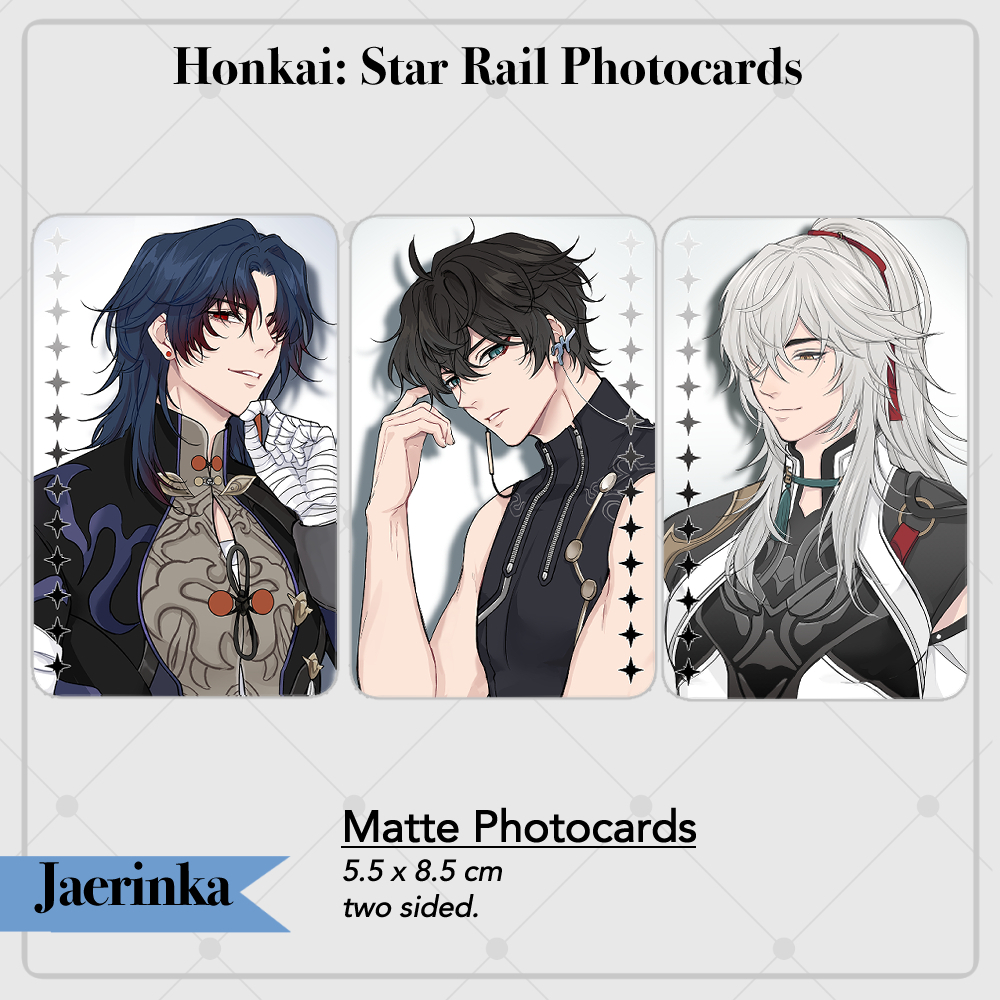 Jual Honkai Star Rail Photocard Blade Dan Heng Jing Yuan Danheng