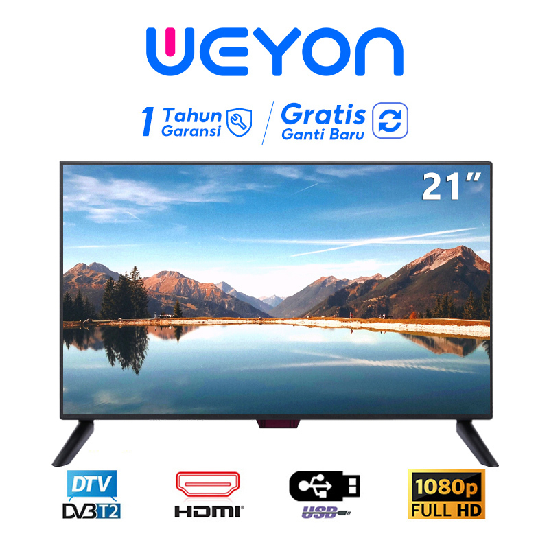 Jual Weyon TV Digital 21 Inch Full HD TV LED Televisi Murah Shopee