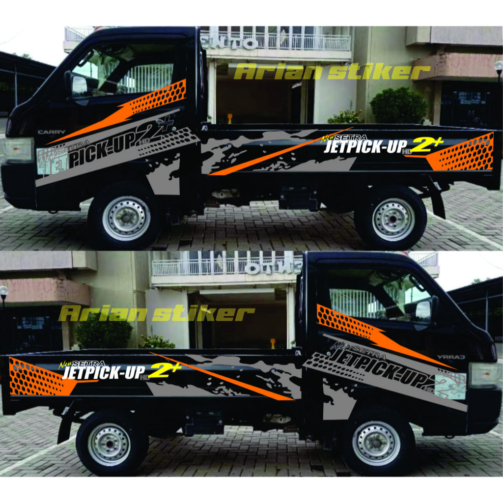 Jual Stiker Cutting Mobil Pick Up New Carry Striping Jet Pickup New