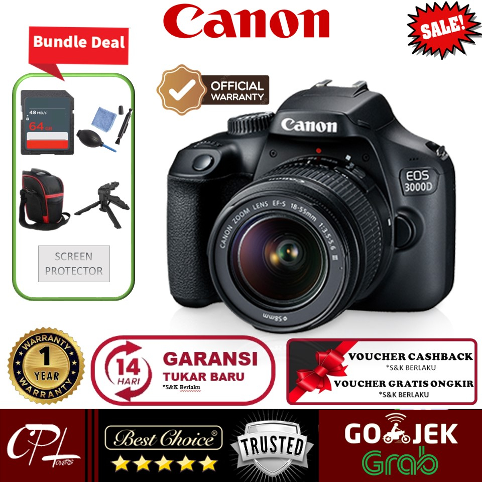 Jual Canon Eos D Kit Ef S Mm F Iii Garansi Resmi