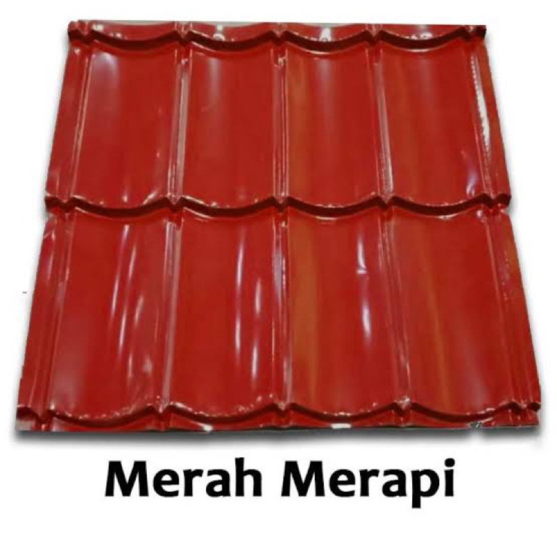 Jual Genteng Metal Sakura Roof Shopee Indonesia