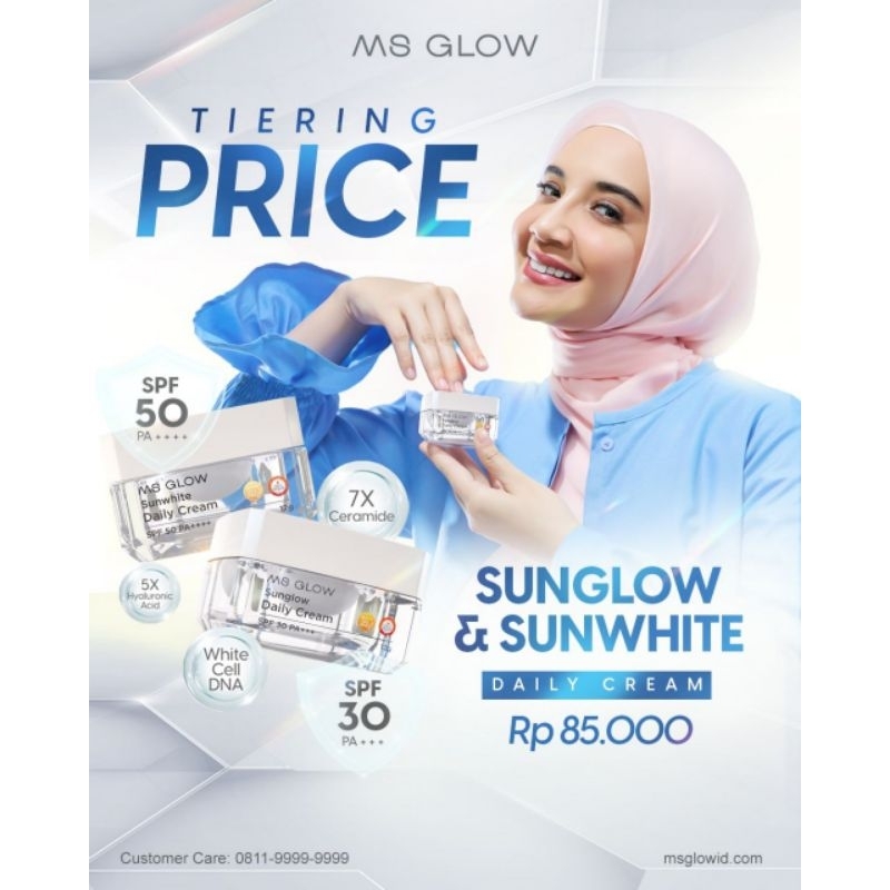 Jual Sunglow Dan Sunwhite Msglow New Shopee Indonesia