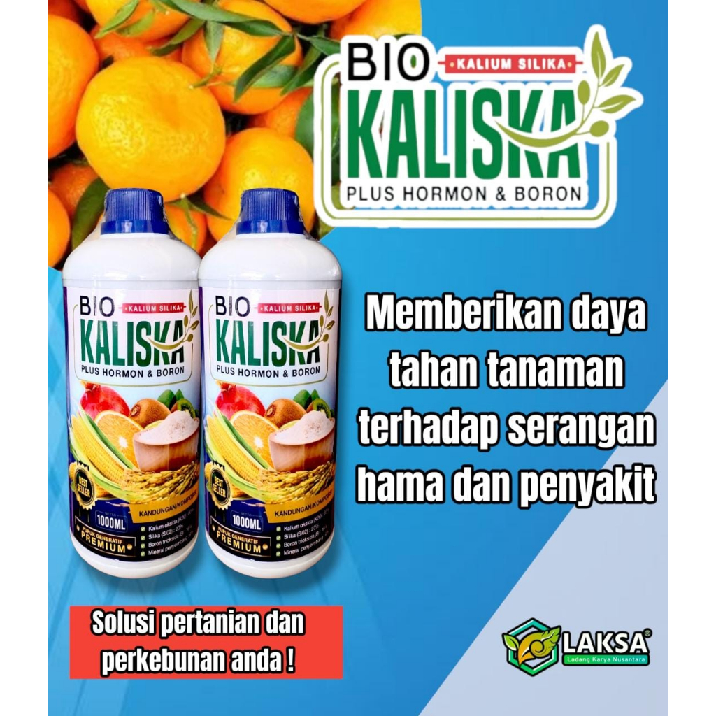 Jual Kalium Silika BIO KALISKA 1 Liter Shopee Indonesia