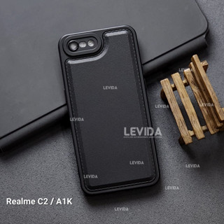 Jual Luxury Case Leather Pro Kamera Black Realme Pro Realme C Realme