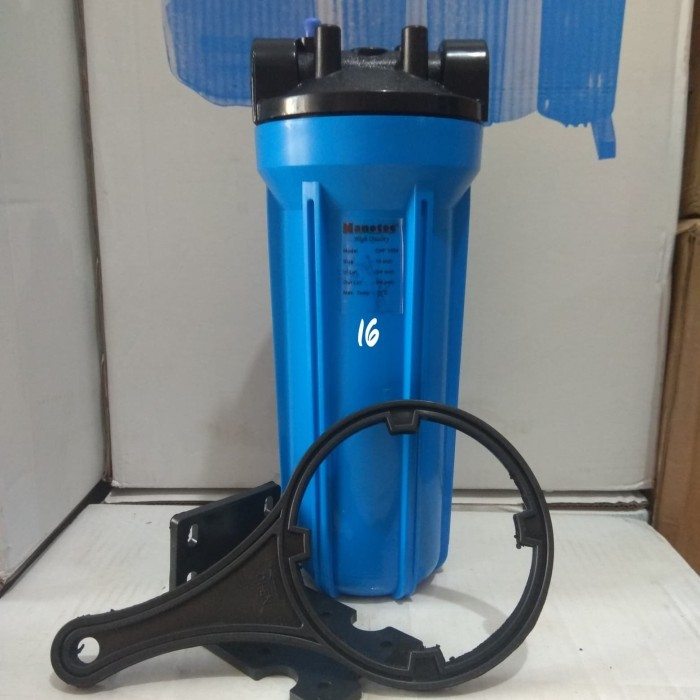 Jual Housing Filter Blue Solid Nanotec SO Single Oring 10 Inch Drat