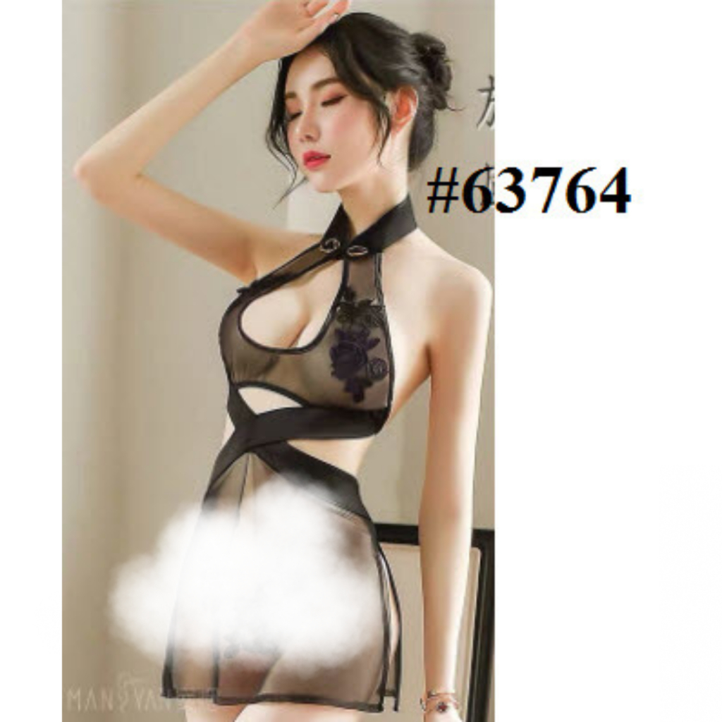 Jual 637 Lingerie Cheongsam Lingerie Set Lingerie Seksi Lingerie Sexy