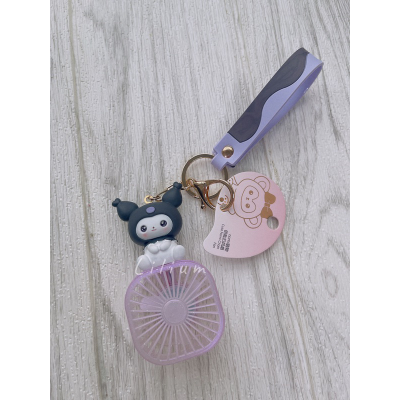 Jual Kipas Angin Mini Portable Keychain Rechargeable Kp Sanrio