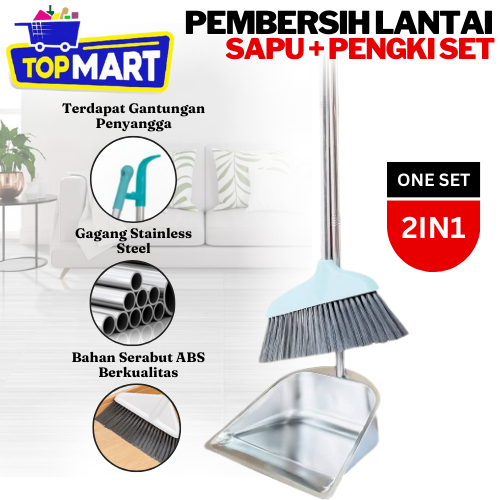 Jual Set Sapu Pembersih Dan Pengki Set Sapu Pengki Broom Set Dustpan