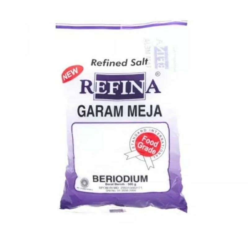 Jual Garam REFINA Garam Meja Halus 250g Shopee Indonesia