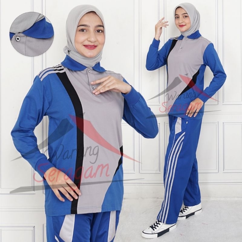 Jual Baju Olahraga Setelan Training Senam Wanita Dan Pria Seragam