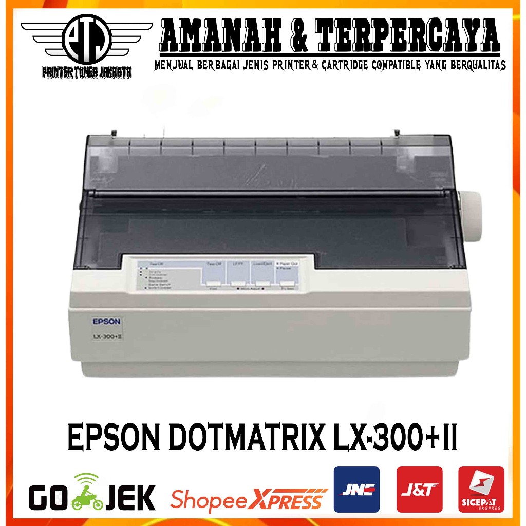 Jual Printer Dot Matrix Epson Lx Ii Lx Ii Shopee Indonesia