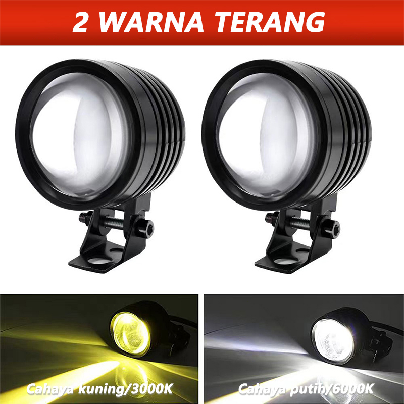 Jual Grade A Dijamin TERANG Lampu Tembak Laser LED Mini 2 Warna High