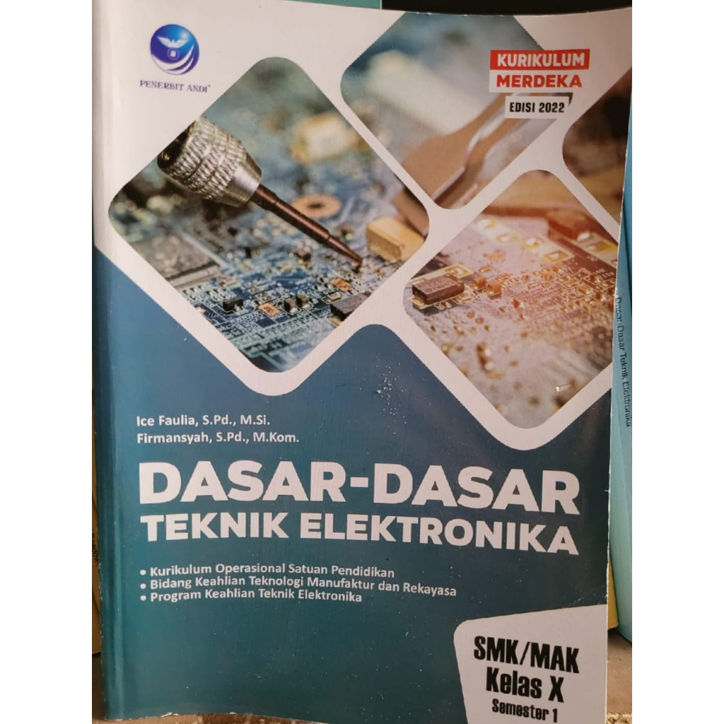 Jual Dasar Dasar Teknik Elektronika Untuk SMK MAK Kelas X Semester 1