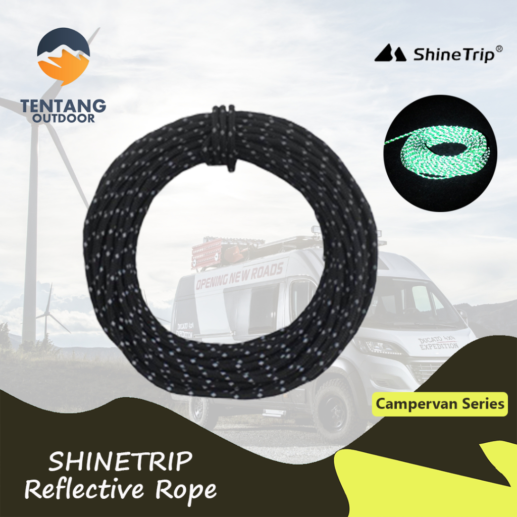 Jual Shinetrip Tali Tenda Reflektif Buckle Tent Rope Camping Outdoor