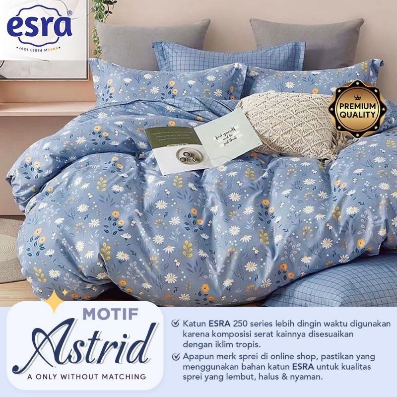 Jual Sprei Katun Esra Motif Astrid Paris Shopee Indonesia