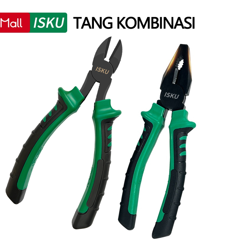 Jual Tang Isku Tang Kombinasi Set 8Inch Dan Tang Potong 6 Inch Bahan