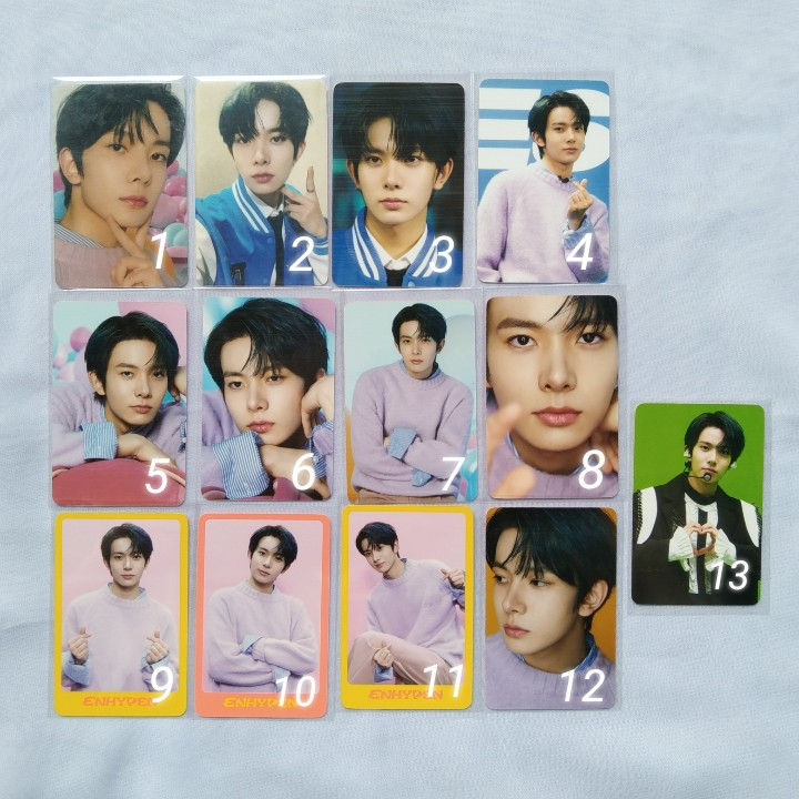 Jual READY PC PHOTOCARD HEESEUNG ENHYPEN OFFICIAL DICON ALBUM LEE