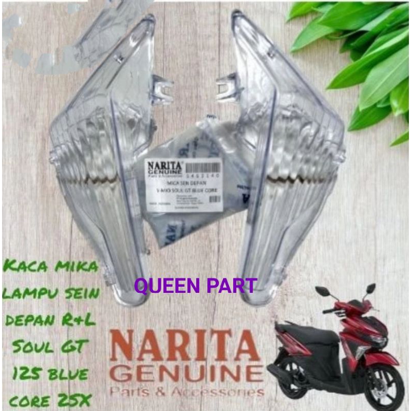 Jual Mika Sein Sen Depan Set Kanan Kiri Mio Soul GT 125 LED Blue Cord