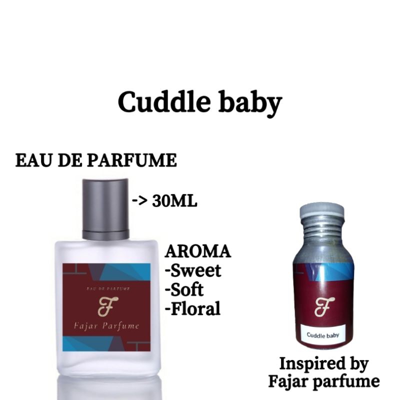 Jual Parfum Pria Wanita Cuddle Baby Aroma Bedak Bayi Original Wangi Dan