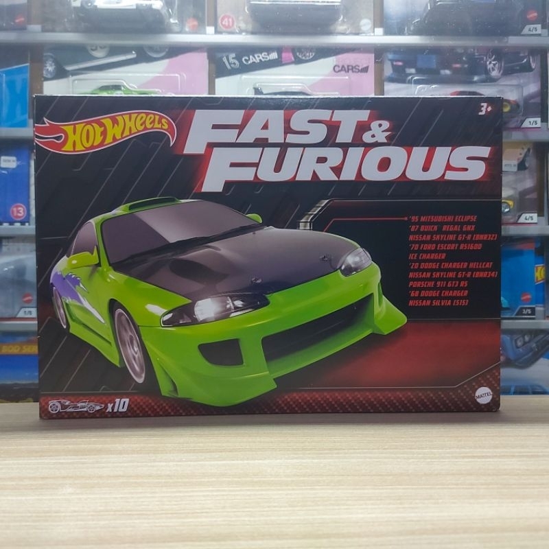 Jual HOT WHEELS FAST FURIOUS SET ISI 10 PCS Shopee Indonesia