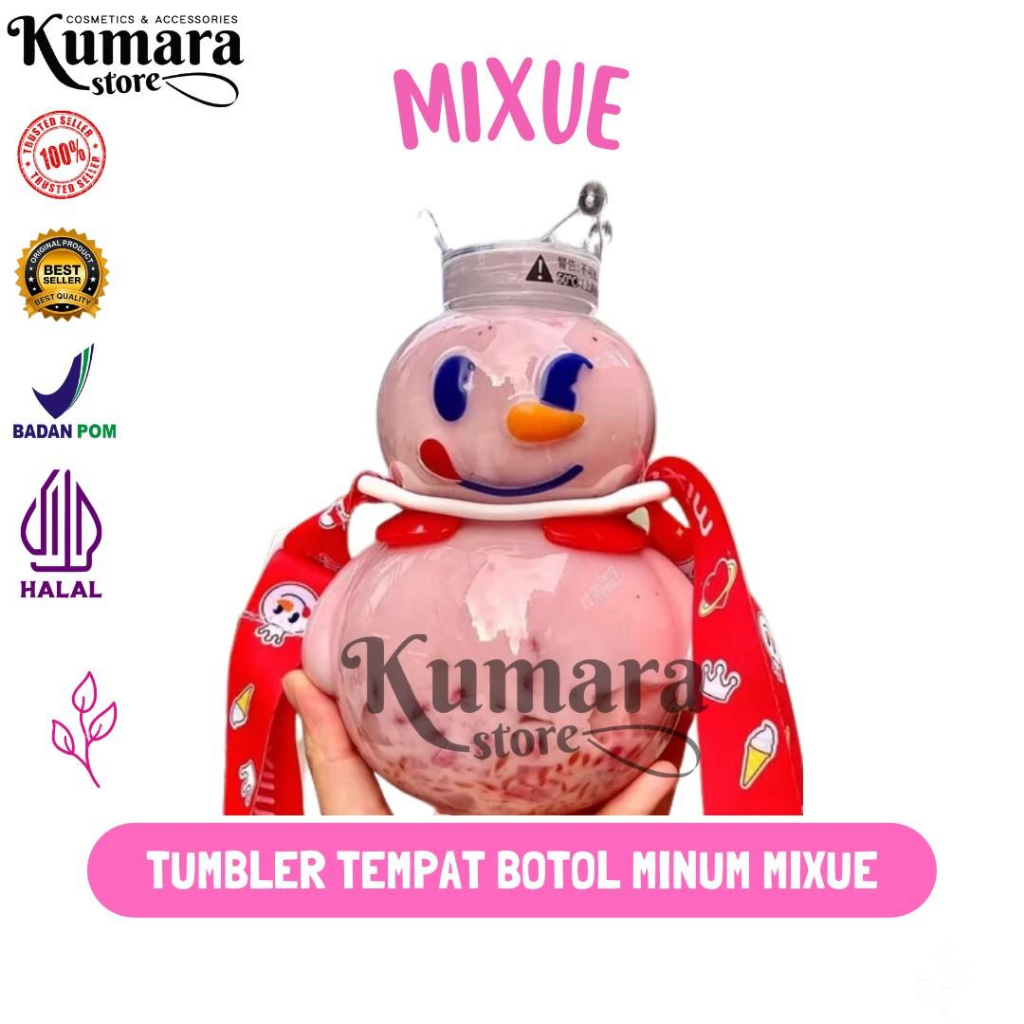 Jual KUMARA STORE Tumbler Tempat Botol Minum Mixue Tumblr 700ml