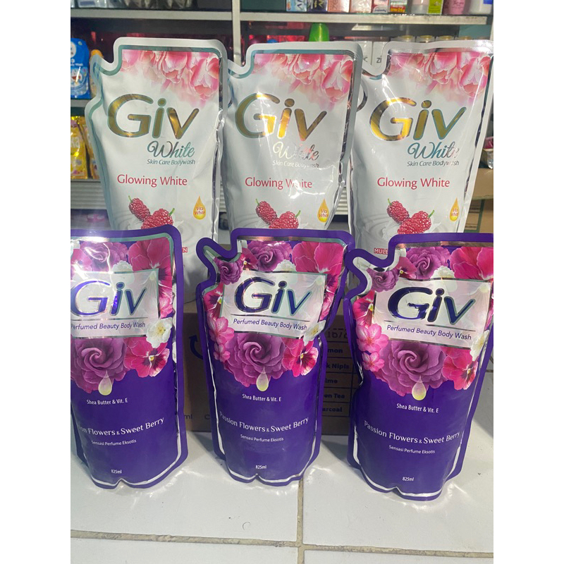 Jual Giv Body Wash Sabun Mandi Cair Ml Refill Shopee Indonesia