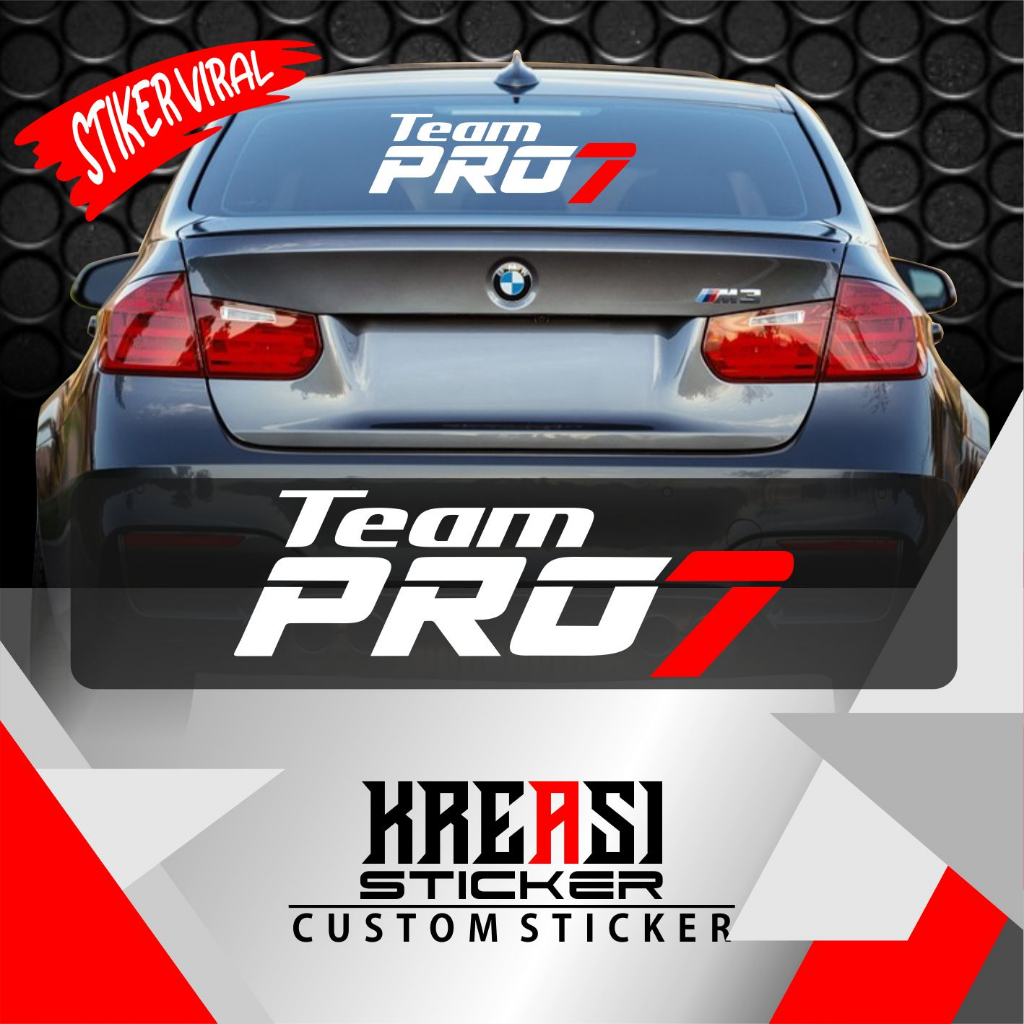 Jual Stiker Team Pro Shopee Indonesia