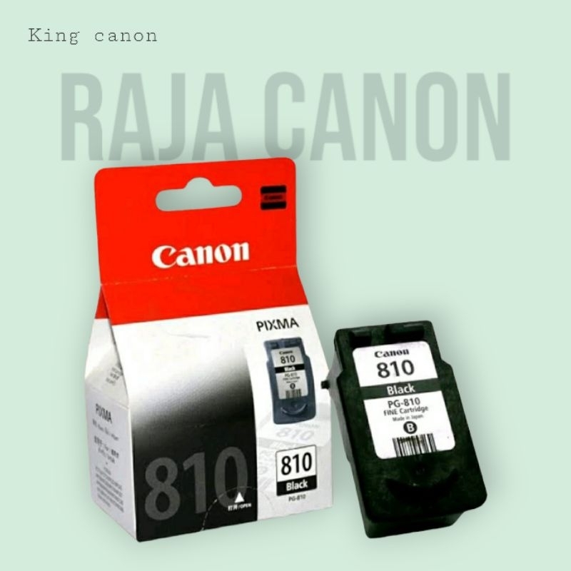 Jual Tinta Cartridge Canon PG 810 Black For Ip 2770 Mp 237 Mp 287 Mp