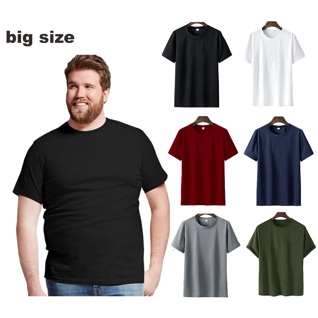 Jual BIG SIZE COMBAD KAOS OBLONG POLOS PRIA DAN WANITA UNISEX Shopee