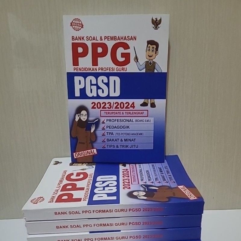 Jual Buku Bank Soal Dan Pembahasan Ppg Pgsd Terupdate Dan