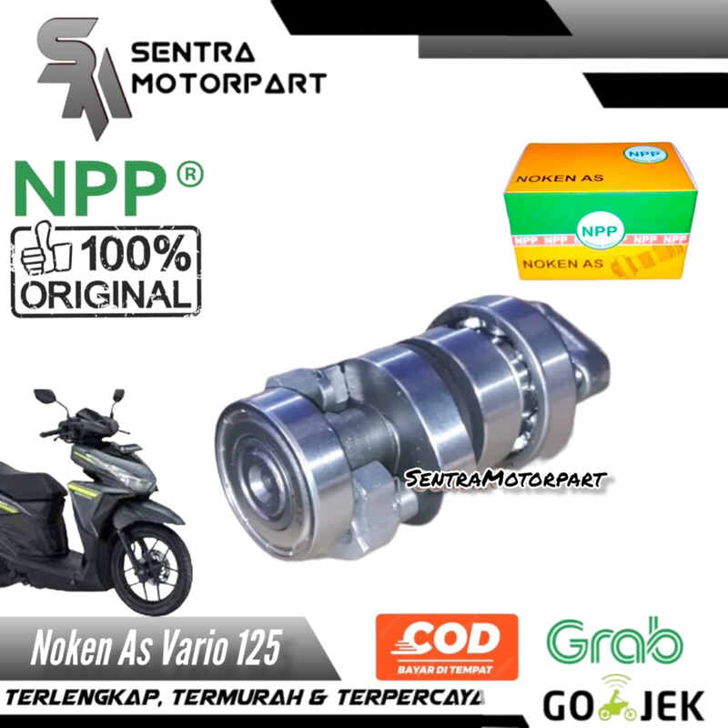 Jual Noken As Kem Camshaft Vario Old Lama New Baru Original Npp