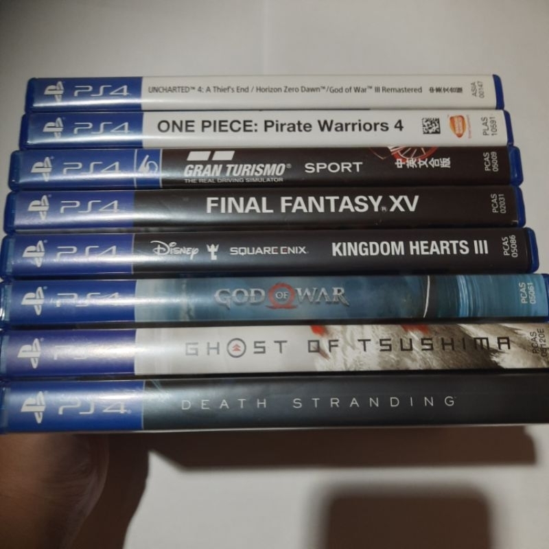 Jual PRELOVED BEKAS BD Bluray Disc CD Game Playstation 4 PS4 Kaset