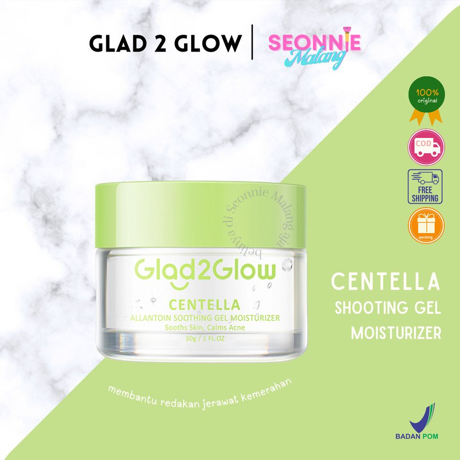 Jual Glad Glow Centella Allantoin Soothing Moisturizer Gel Glad Glow