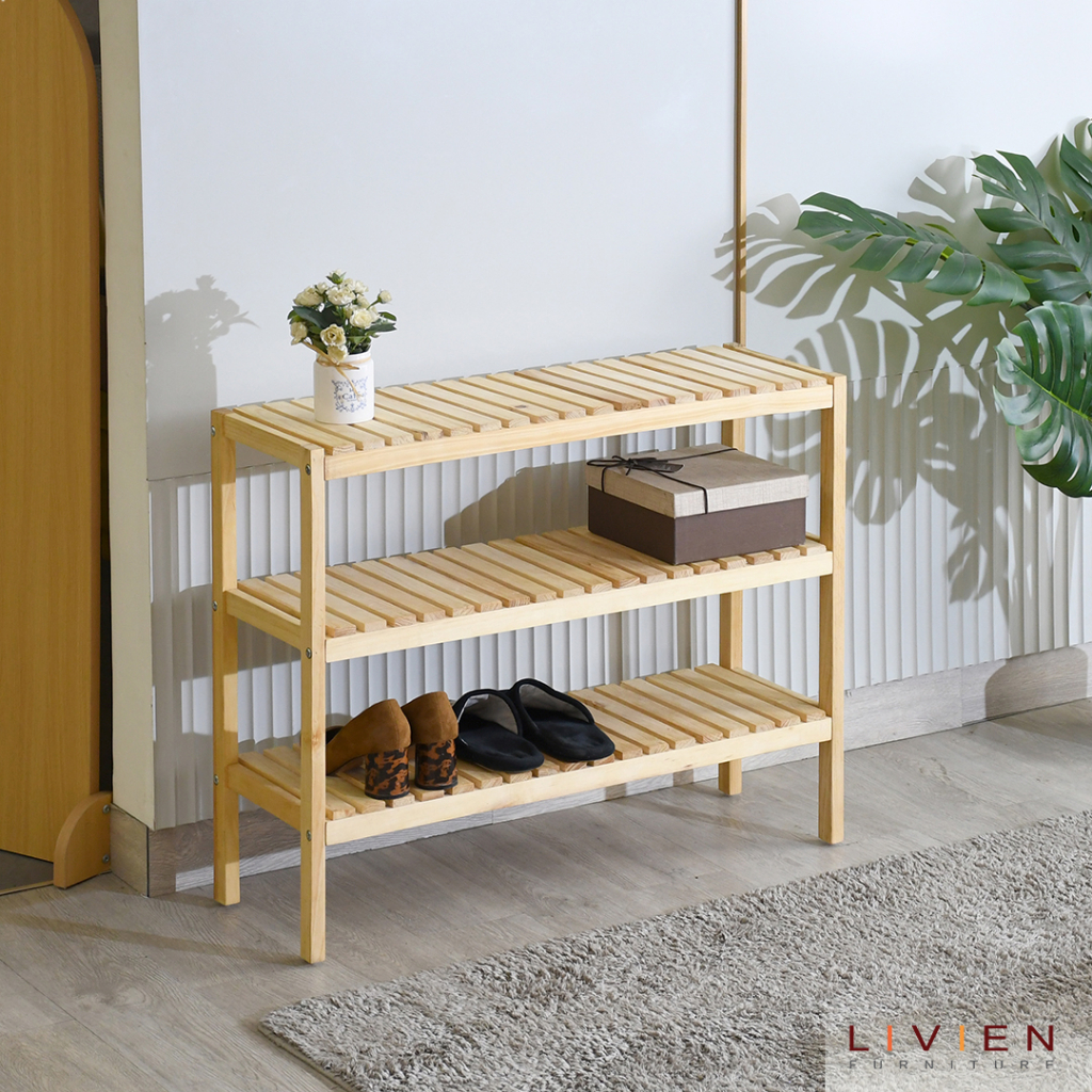 Jual Livien Dae Shoe Rack Tempat Sepatu Sendal Lipat Minimalis