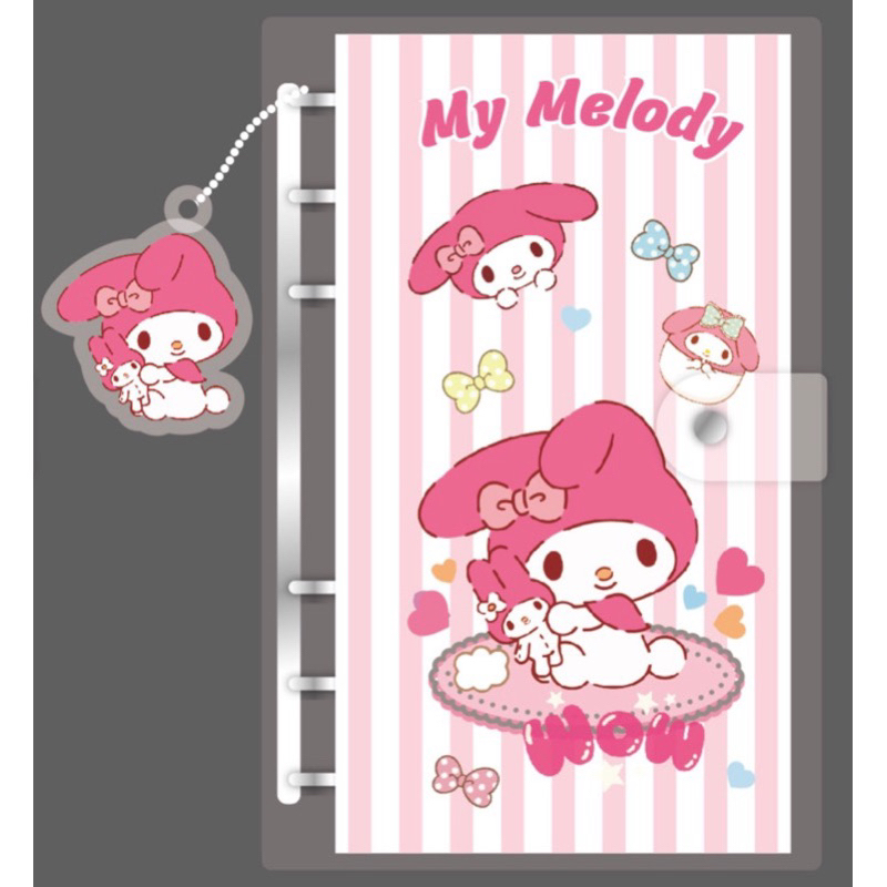 Jual Binder Sanrio Cute A Ring Lbr Buku Jurnal Sanrio Melody Kuromi