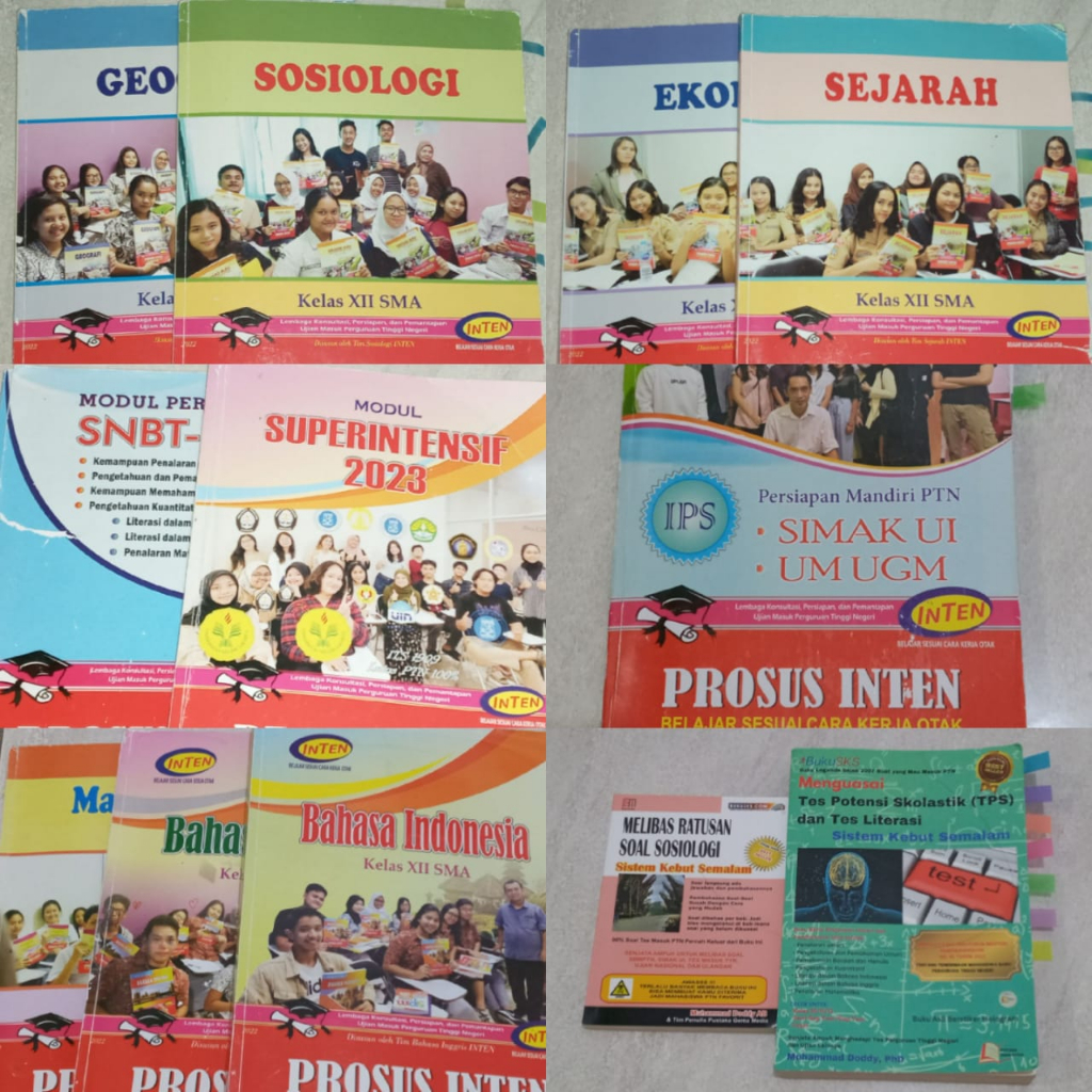 Jual Buku Modul Prosus Inten Soshum Tps Shopee Indonesia