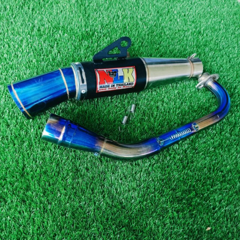 Jual NLK Conical Open Pipe Exhaust Pipe Canister 1set Mio Sporty 125