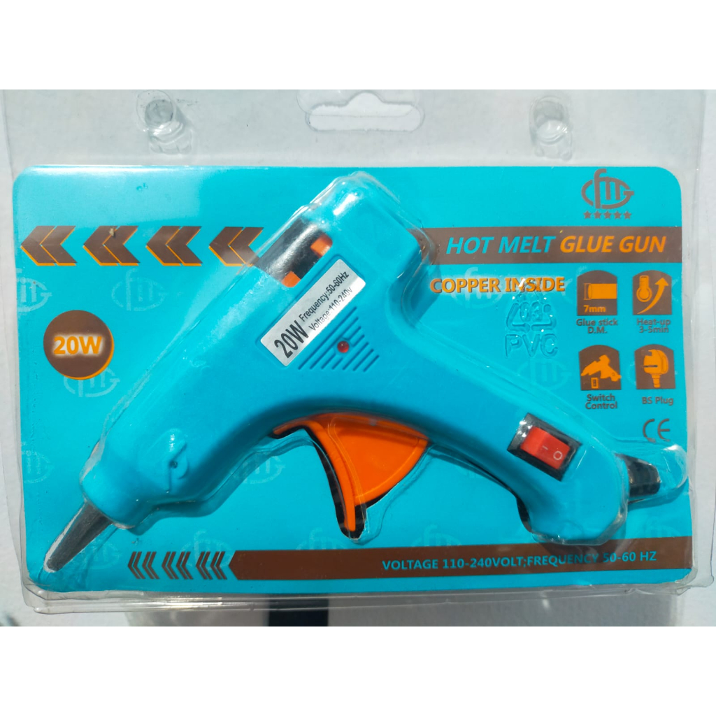 Jual Glue Gun Alat Lem Tembak Watt Glue Gun Fit Shopee Indonesia