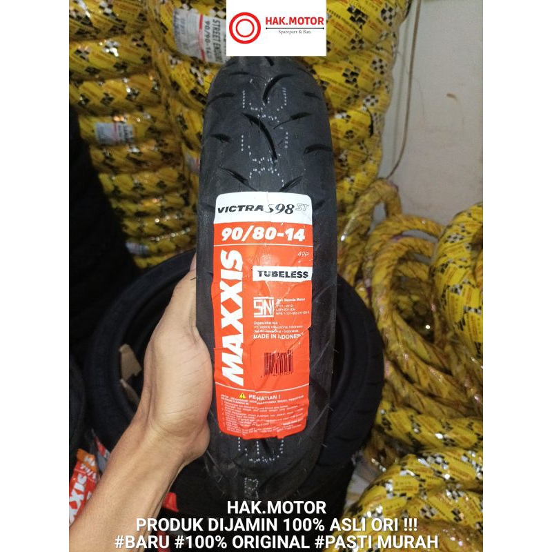 Jual Ban Maxxis Victra Tubles Tubeless Motor Matic Ring