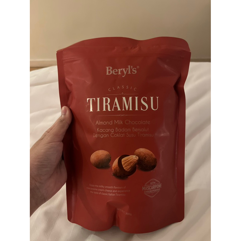 Jual Beryls Tiramisu Almond Milk Chocolate 300g Made In Malaysia