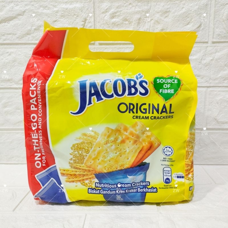 Jual Roti Jacob S Cream Crackers Multipack 600g Shopee Indonesia