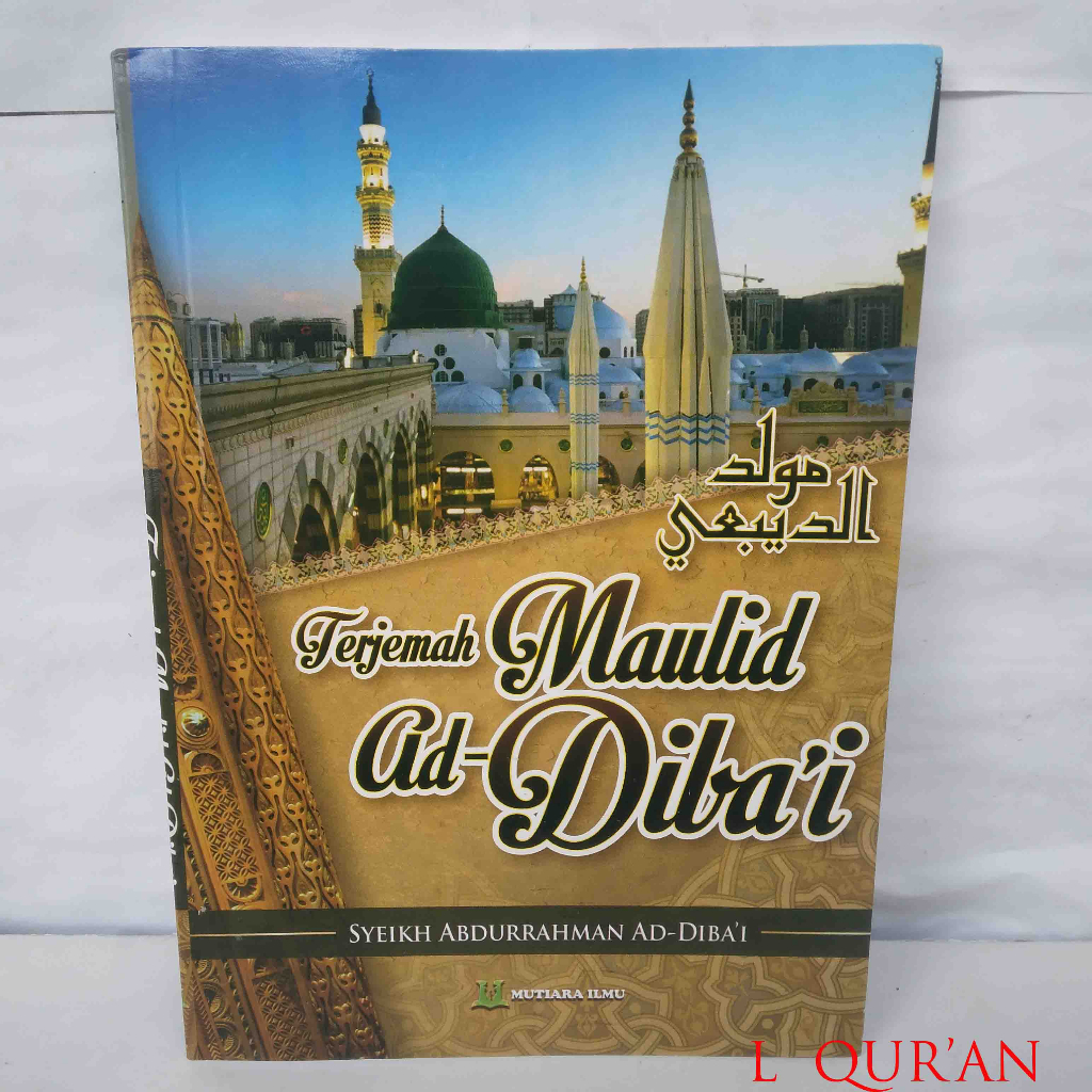 Jual Terjemah Kitab Maulid Ad Diba I Kertas Hvs Putih Ketebalan Buku