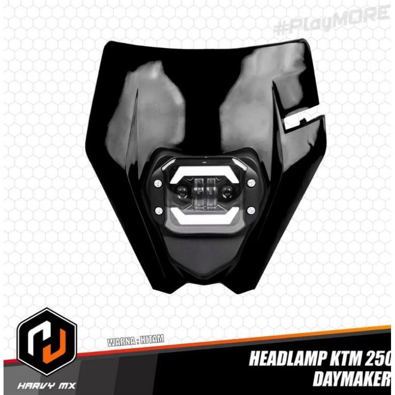 Jual Headlamp KTM 250 Lampu DAYMAKER Batok Lampu Daymaker Model KTM