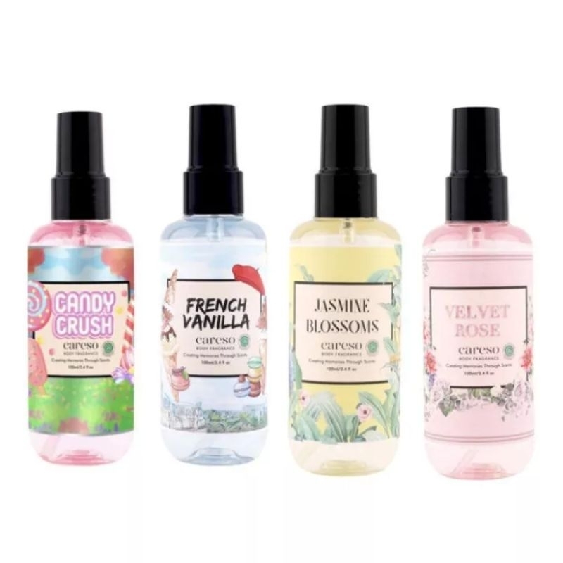 Jual CARESO Body Fragrance Body Mist Body Perfume 100ml Shopee