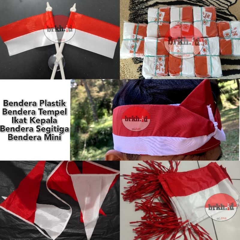 Jual BENDERA MERAH PUTIH ACCESSORIES PERNAK PERNIK HUT KEMERDEKAAN RI