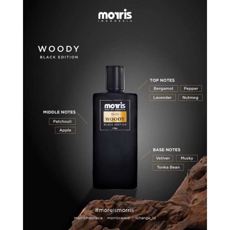 Jual Morris Parfum Cowok Lifestyle Edition EDP 100ml WAJIB EXTRA BUBBLE