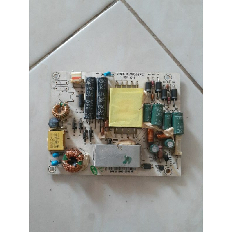 Jual Mesin Psu Power Supply Regulator Tv CHANGHONG Tipe LED19868