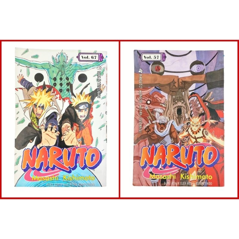 Jual Buku Komik Naruto Bekas Preloved Original Murah Manga Naruto